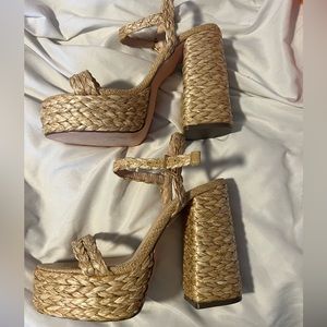 Forever 21 Platform Espadrille Heels